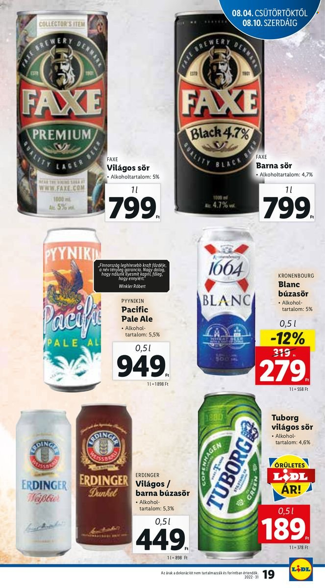 Lidl akciós újságok - 2022.08.04 - 2022.08.10. Oldal 19