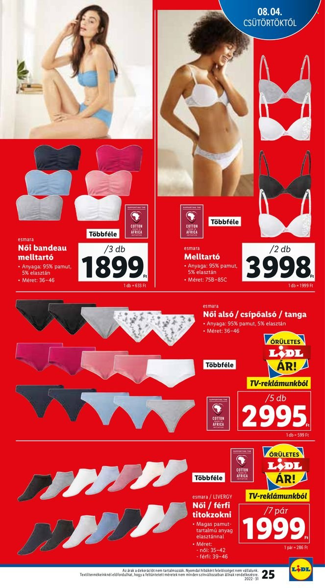 Lidl akciós újságok - 2022.08.04 - 2022.08.10. Oldal 25