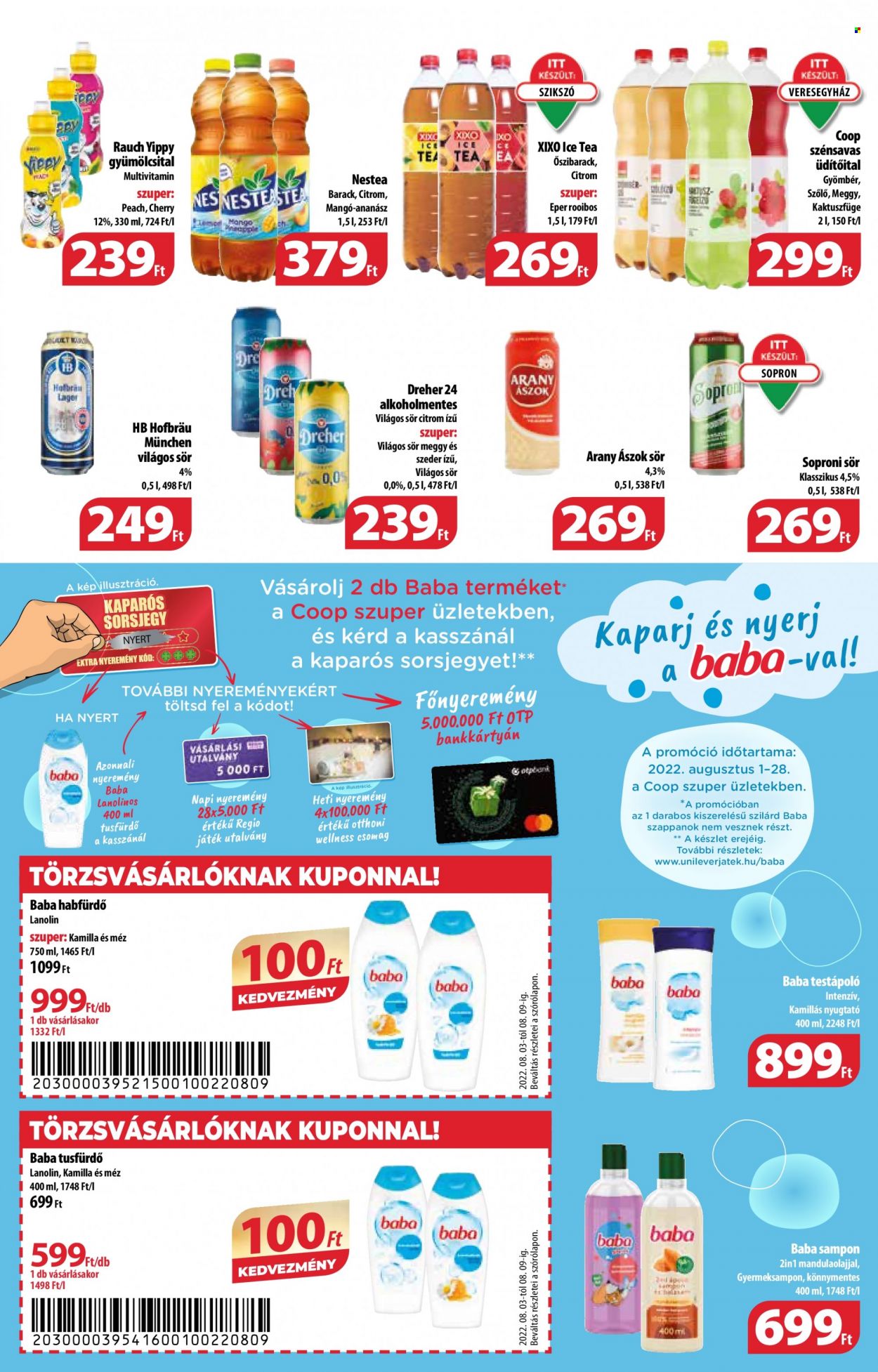 Coop akciós újságok - 2022.08.03 - 2022.08.09. Oldal 6
