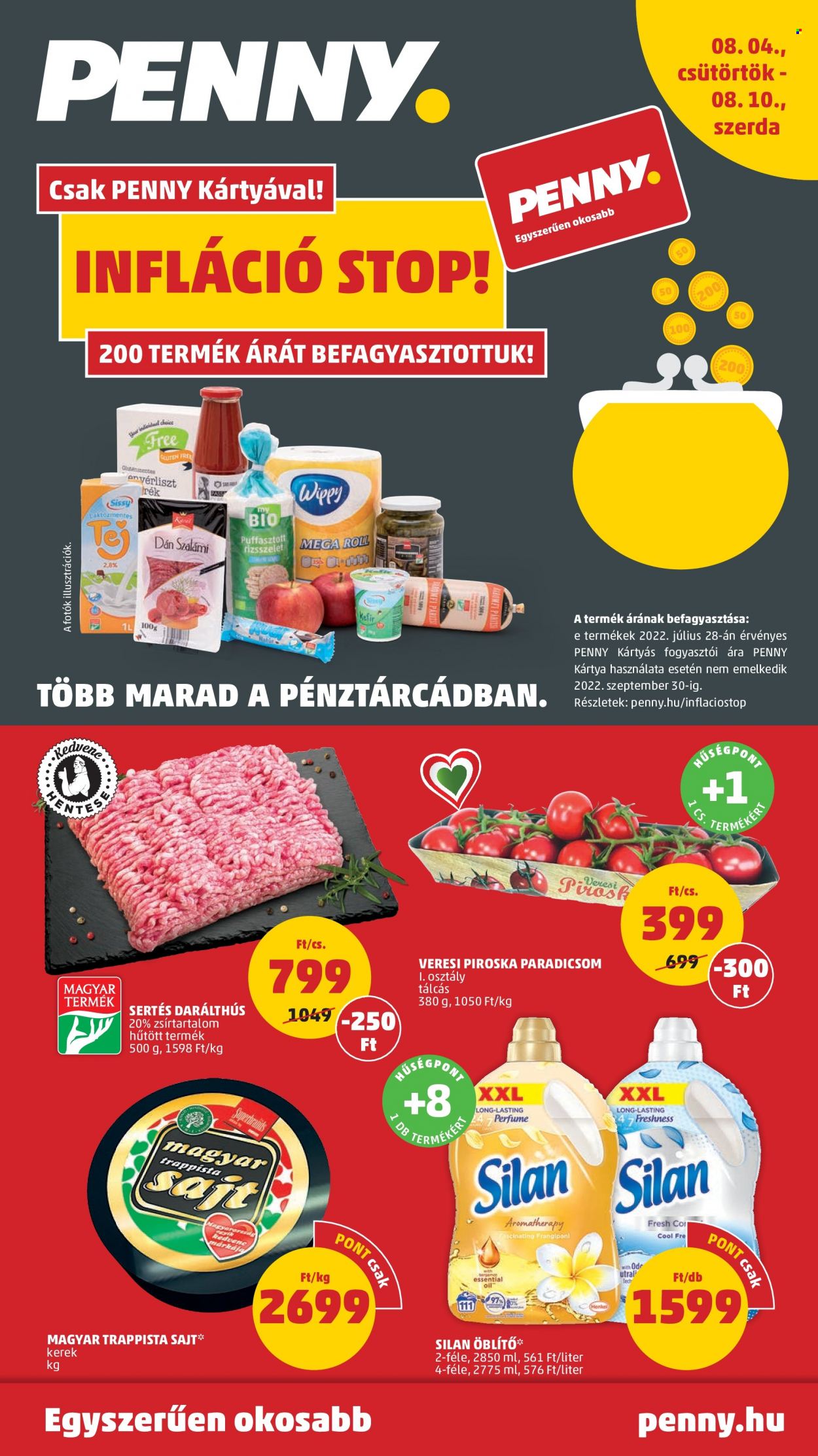 Penny Market akciós újságok - 2022.08.04 - 2022.08.10. Oldal 1