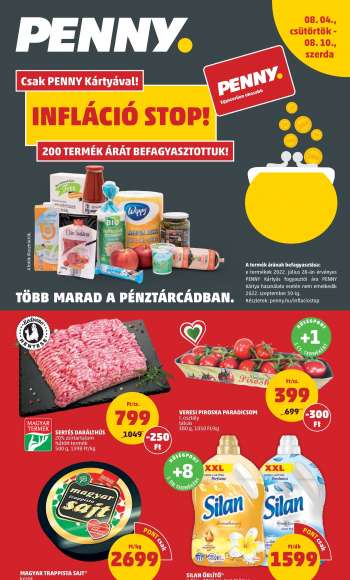 Újság Penny Market - 2022.08.04 - 2022.08.10.
