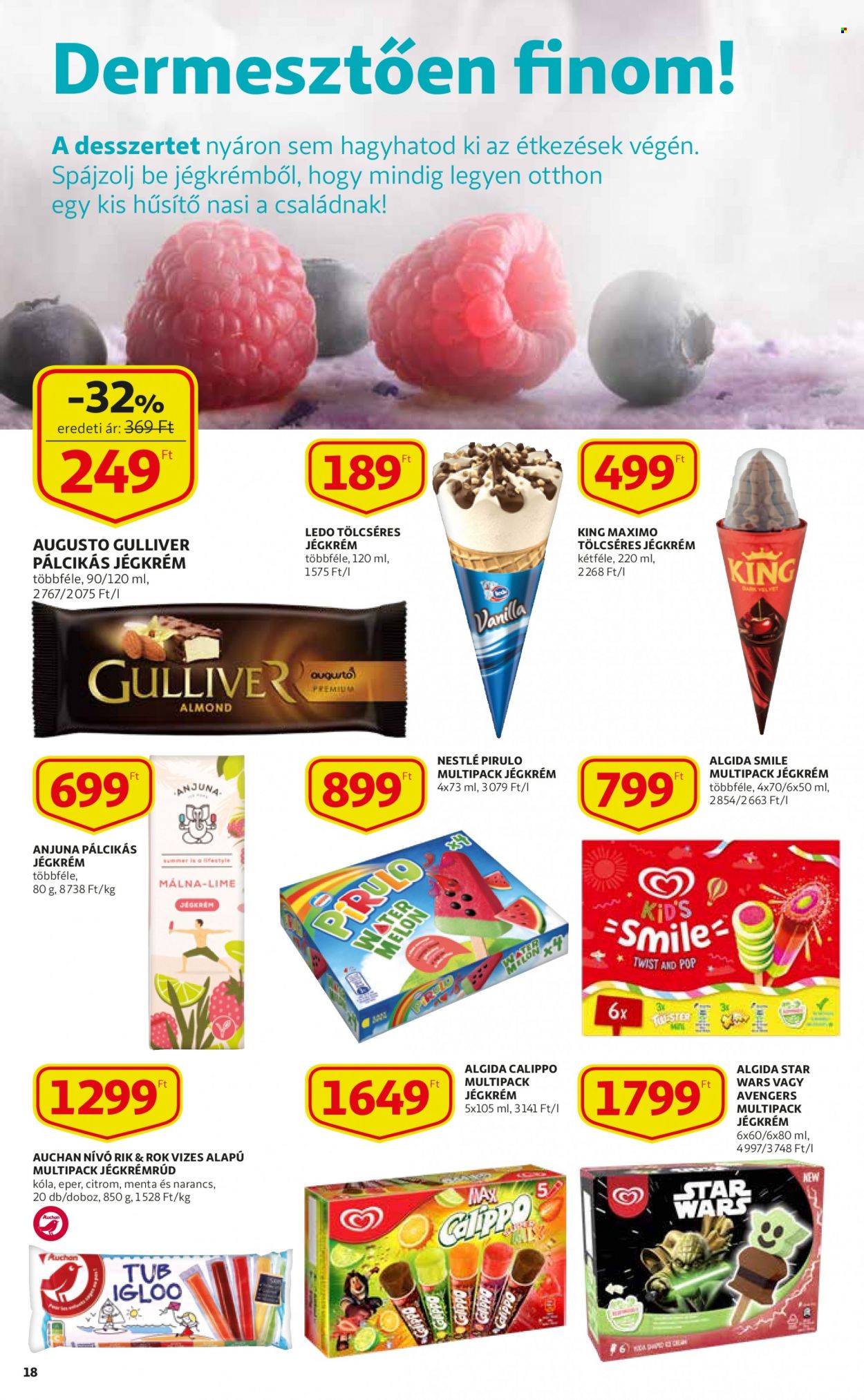 Auchan akciós újságok - 2022.08.04 - 2022.08.10. Oldal 18