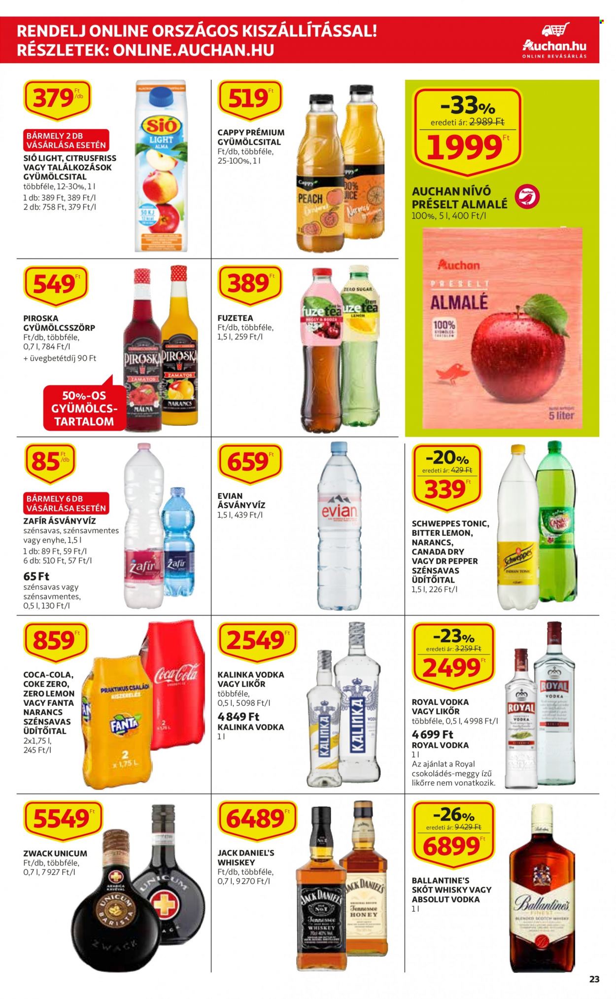 Auchan akciós újságok - 2022.08.04 - 2022.08.10. Oldal 23