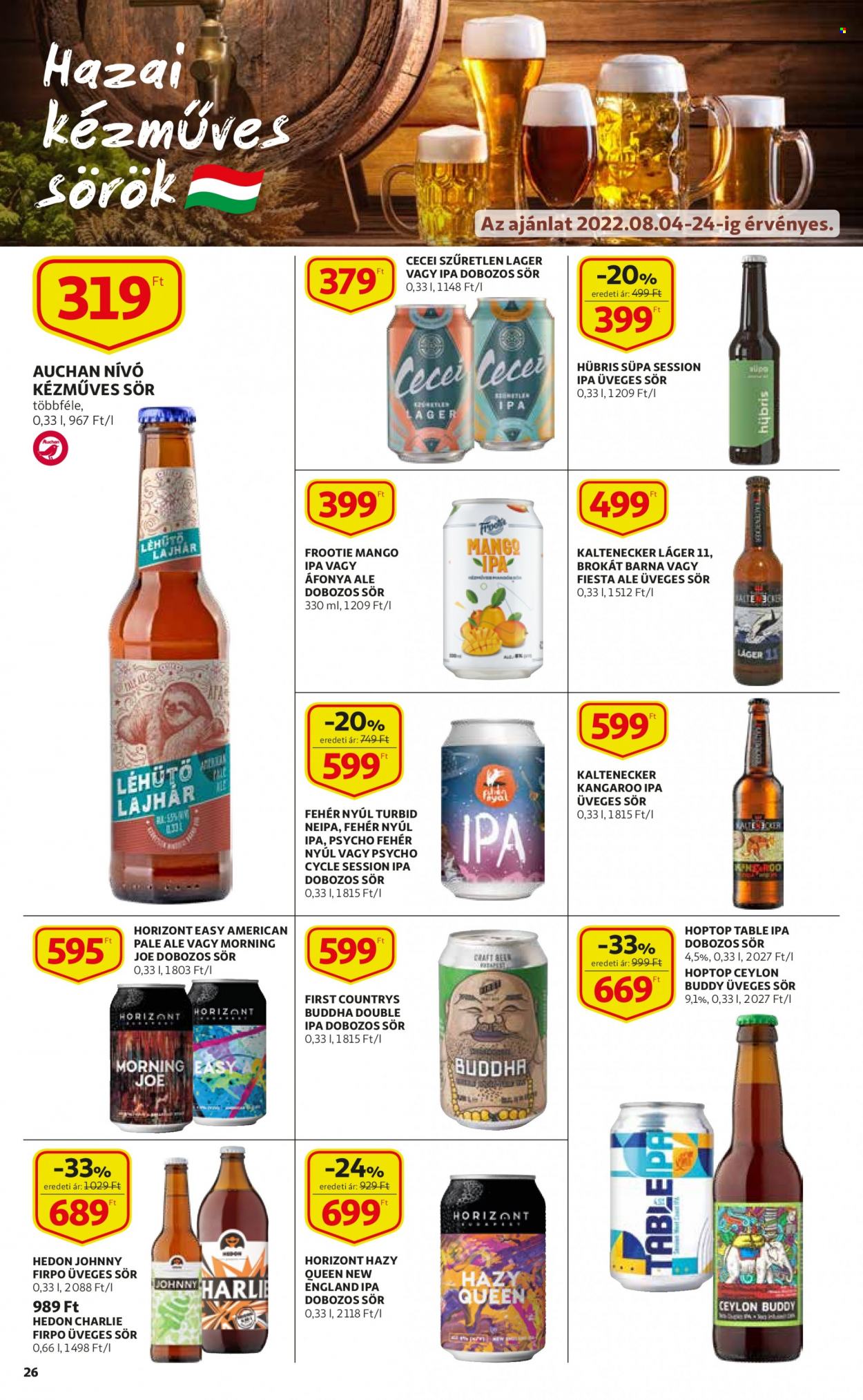 Auchan akciós újságok - 2022.08.04 - 2022.08.10. Oldal 26
