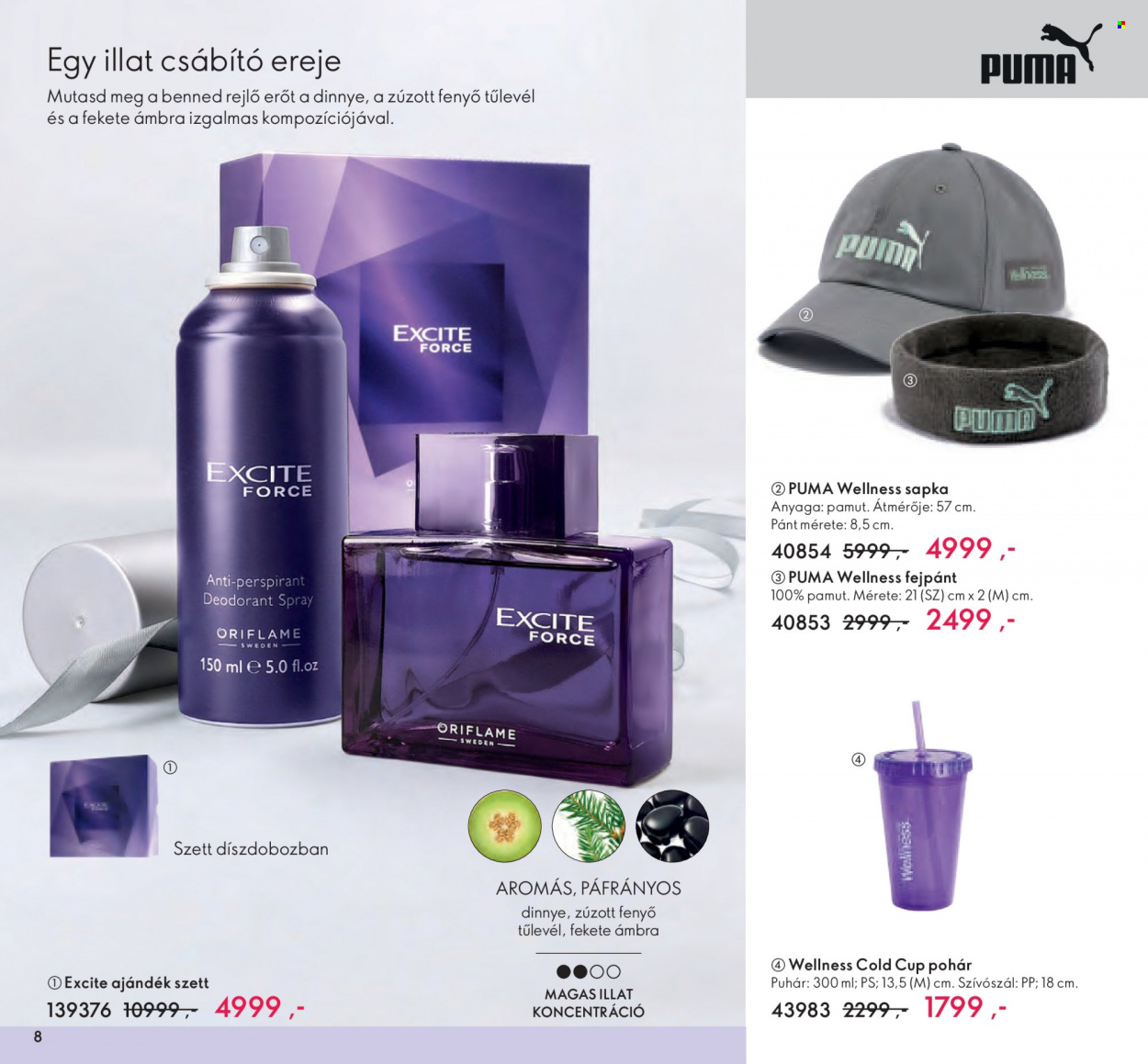Oriflame akciós újságok - 2022.08.03 - 2022.08.16. Oldal 8