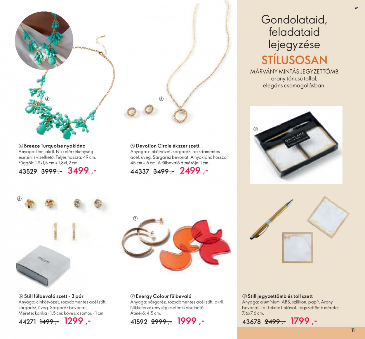 Oriflame akciós újságok - 2022.08.03 - 2022.08.16. Oldal 11