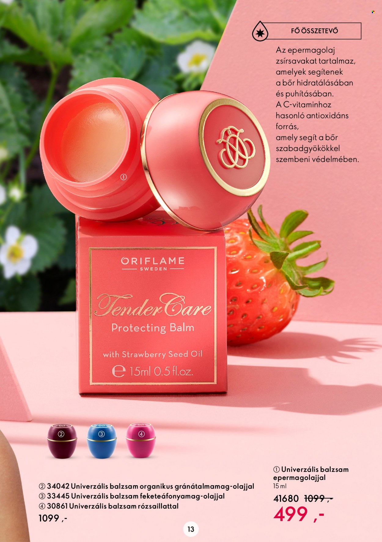 Oriflame akciós újságok - 2022.08.03 - 2022.08.16. Oldal 13