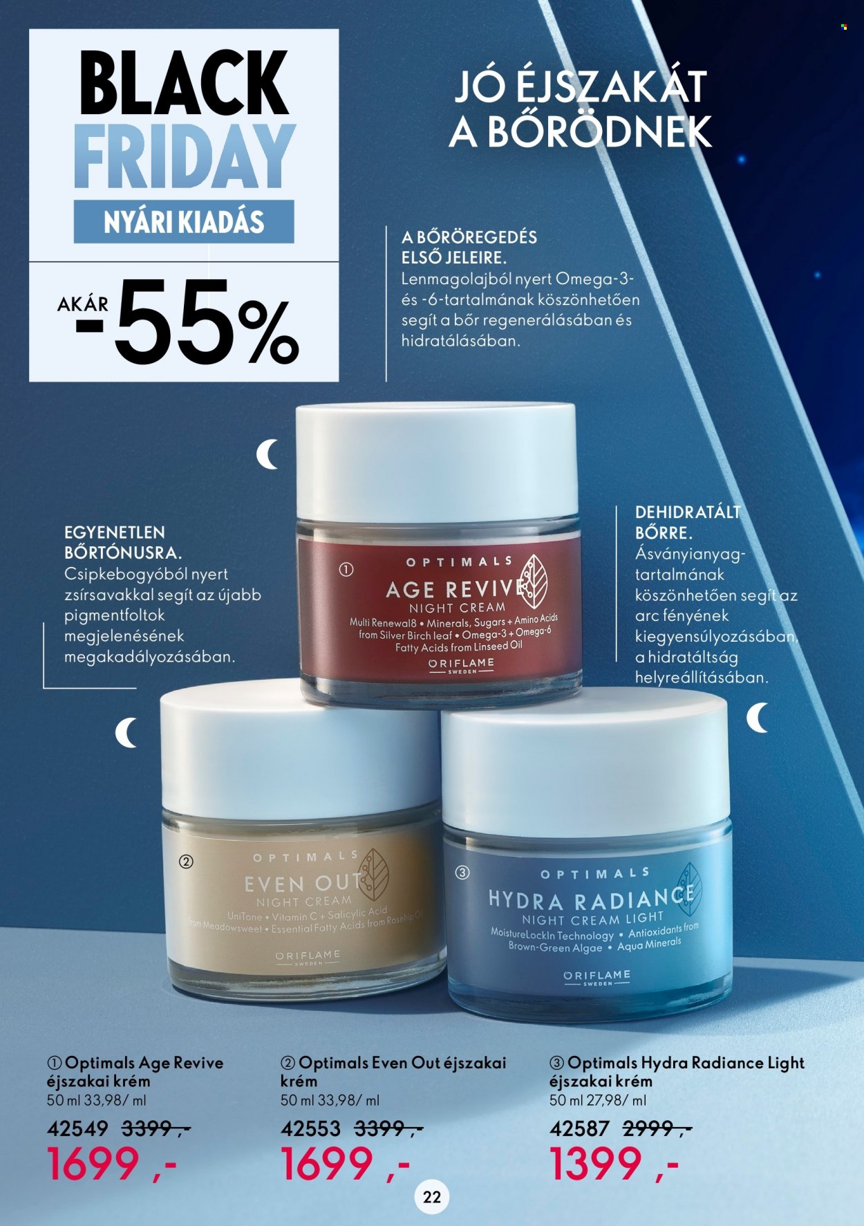 Oriflame akciós újságok - 2022.08.03 - 2022.08.16. Oldal 22