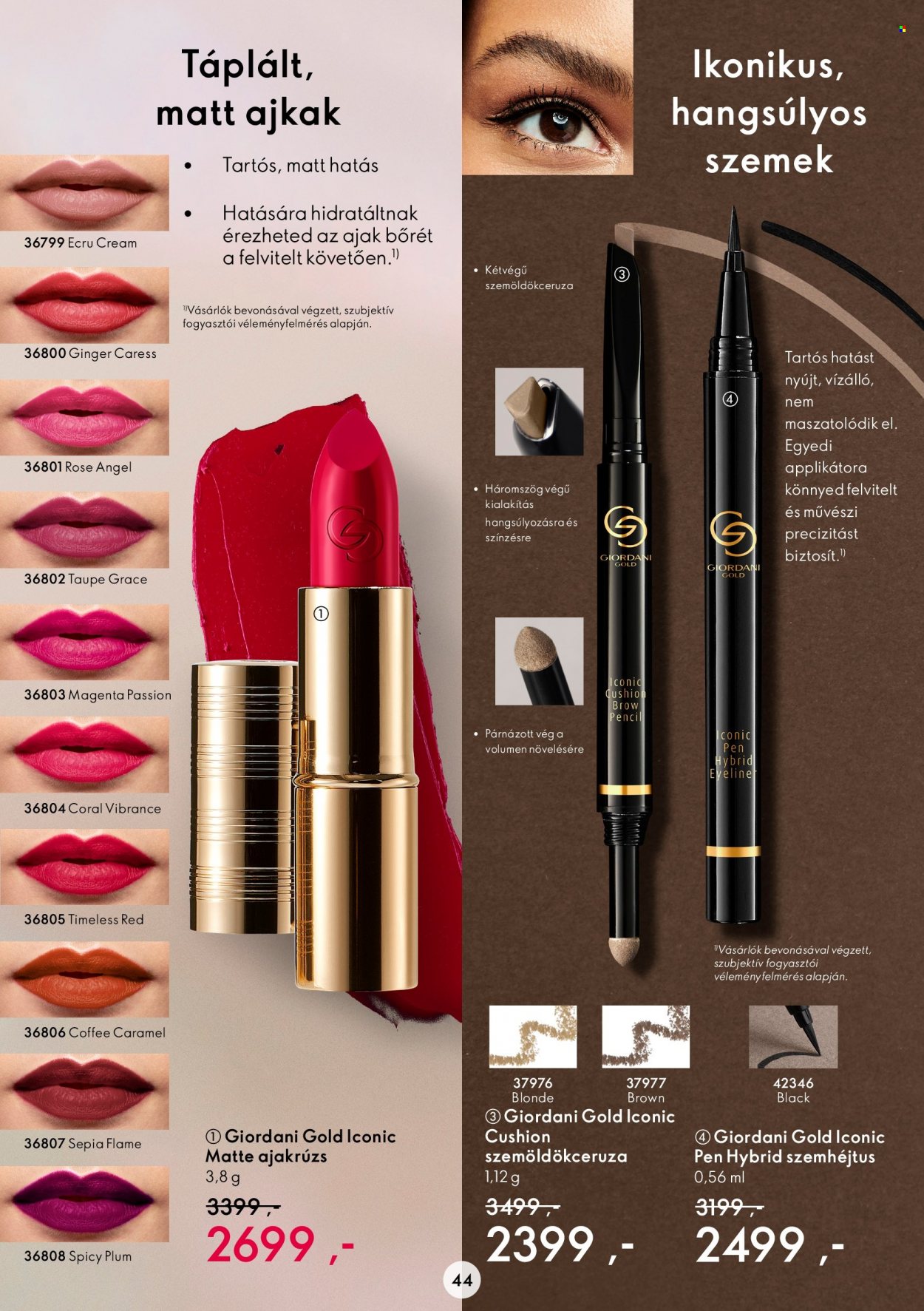Oriflame akciós újságok - 2022.08.03 - 2022.08.16. Oldal 44