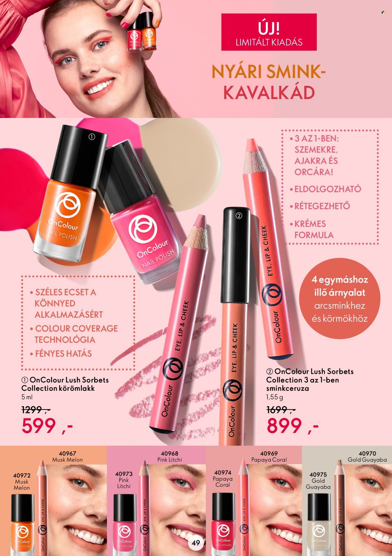 Oriflame akciós újságok - 2022.08.03 - 2022.08.16. Oldal 49