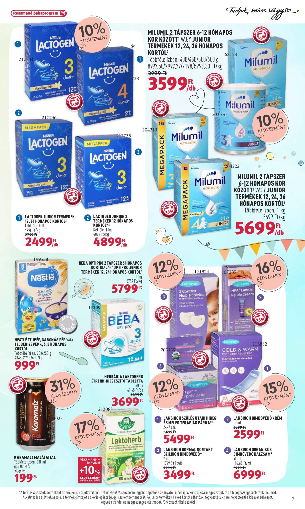 Rossmann akciós újságok - 2022.08.08 - 2022.08.19. Oldal 7
