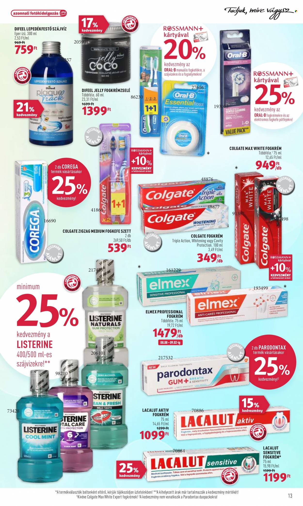 Rossmann akciós újságok - 2022.08.08 - 2022.08.19. Oldal 13