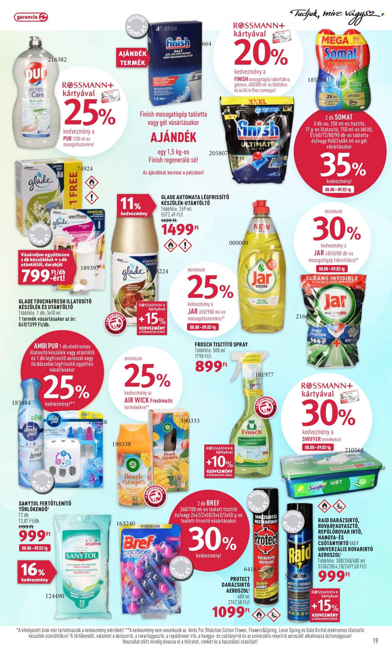 Rossmann akciós újságok - 2022.08.08 - 2022.08.19. Oldal 19