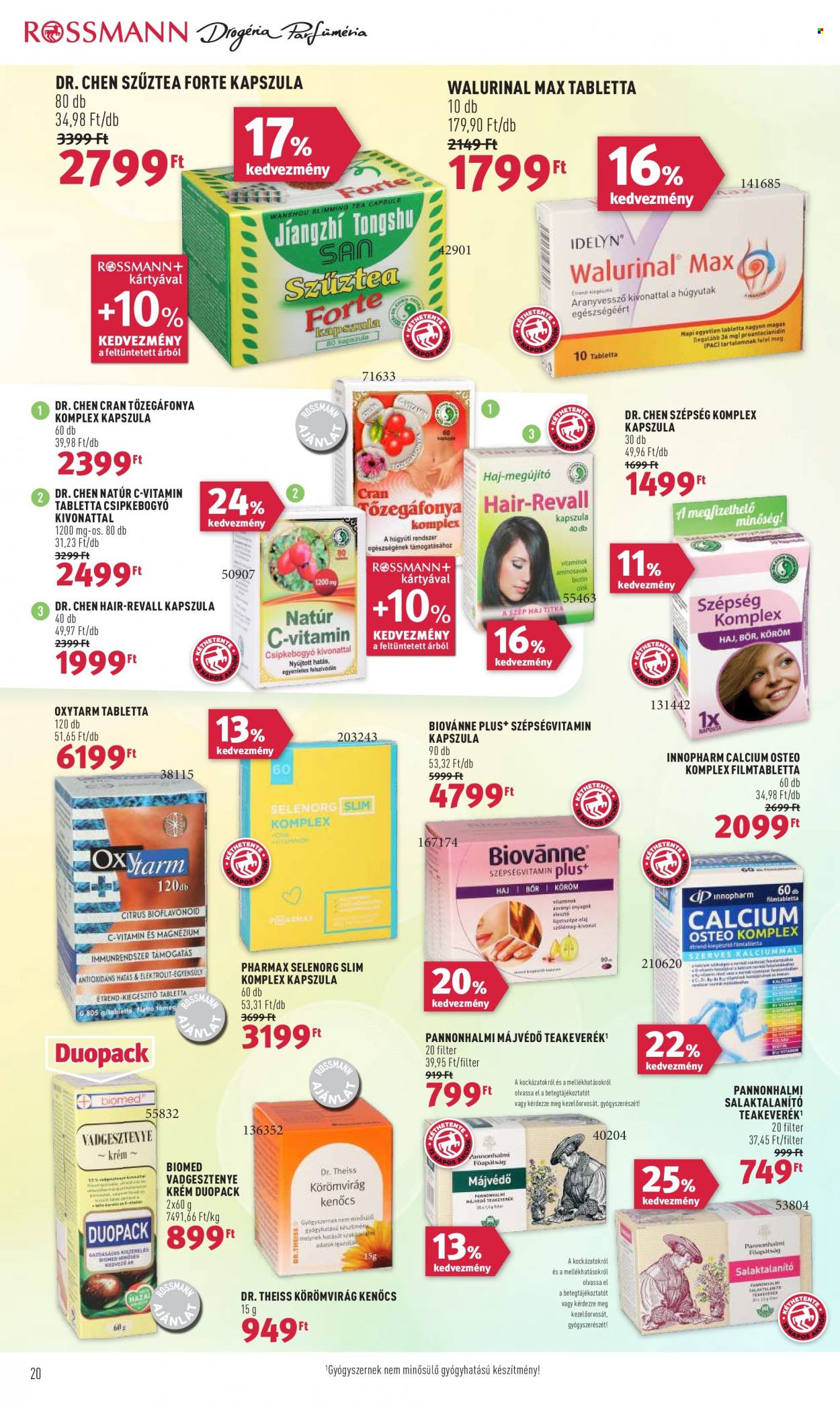 Rossmann akciós újságok - 2022.08.08 - 2022.08.19. Oldal 20