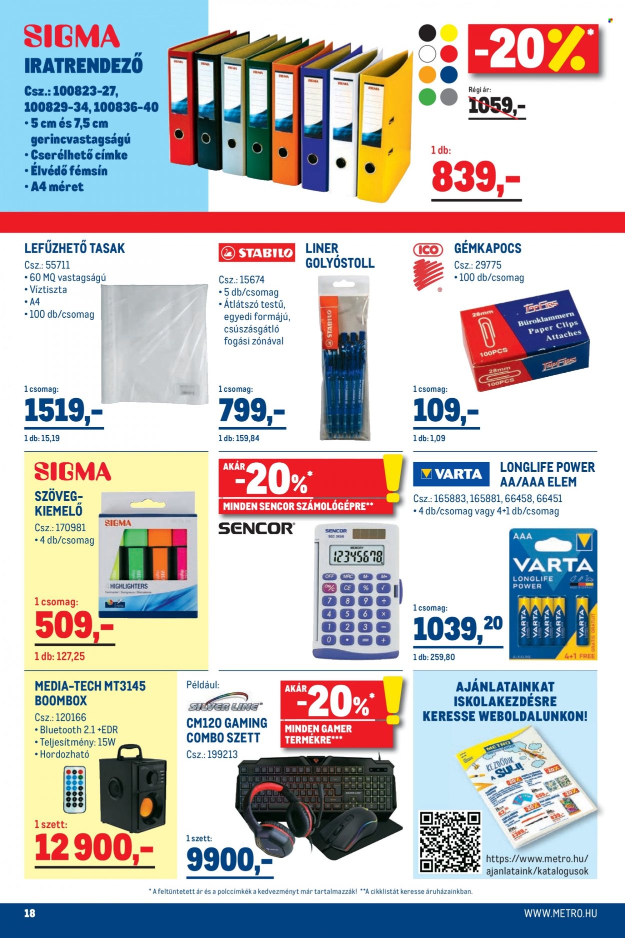 Metro akciós újságok - 2022.08.10 - 2022.08.23. Oldal 18