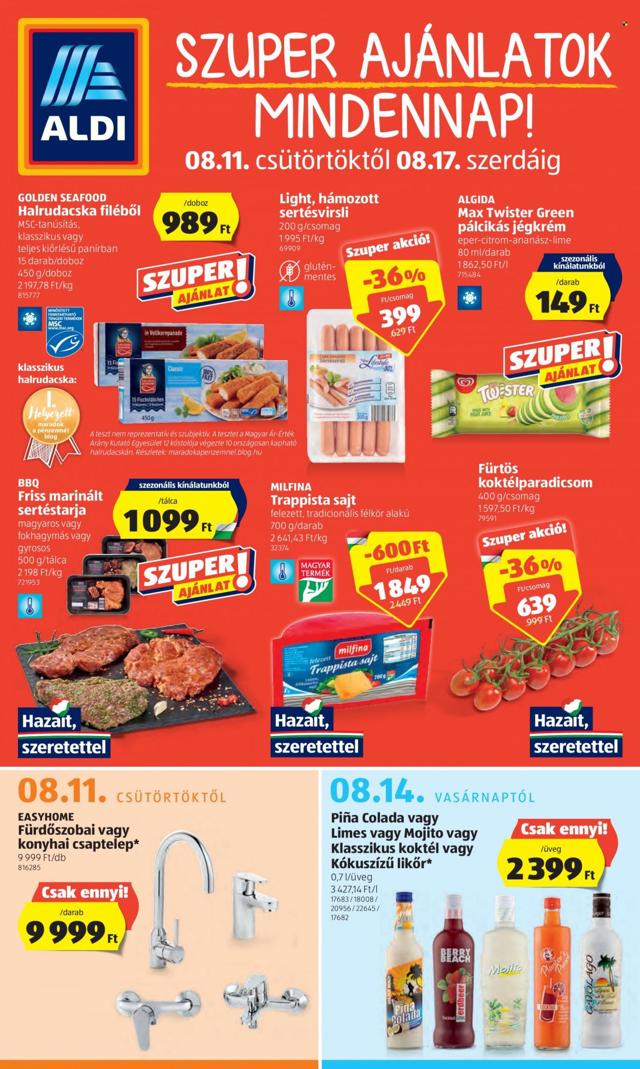 Aldi akciós újságok - 2022.08.11 - 2022.08.17. Oldal 1