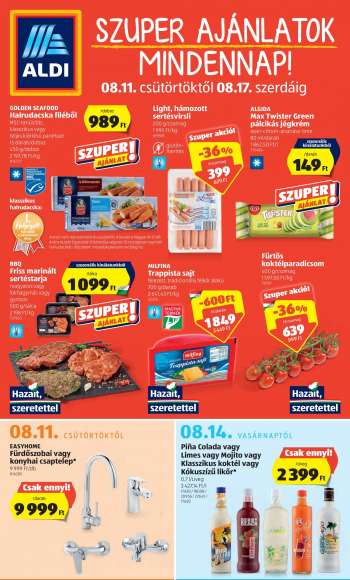 Újság Aldi - 2022.08.11 - 2022.08.17.