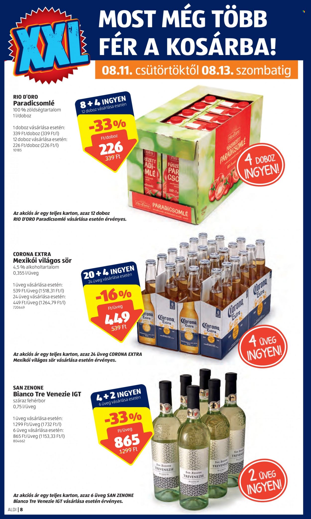Aldi akciós újságok - 2022.08.11 - 2022.08.17. Oldal 8