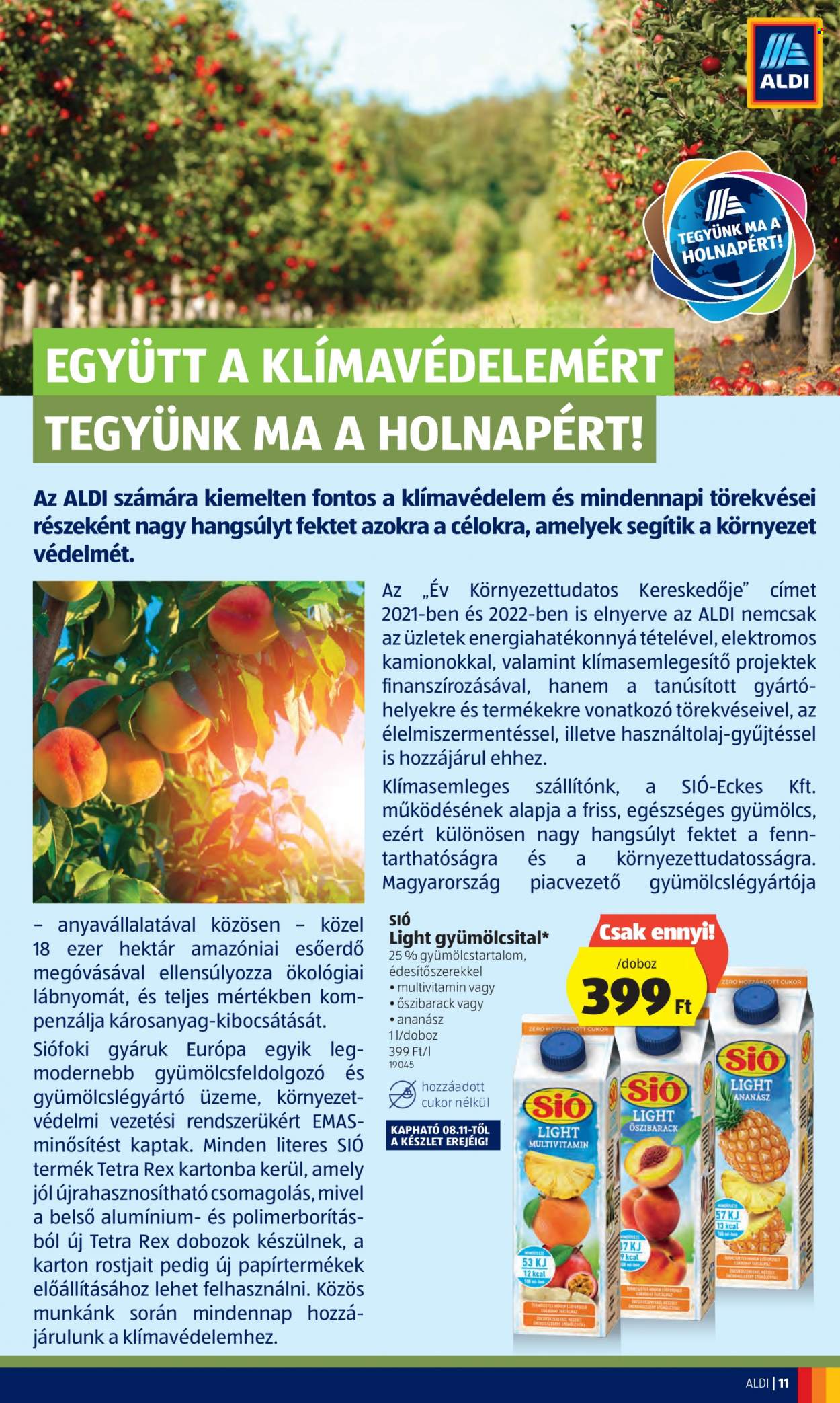 Aldi akciós újságok - 2022.08.11 - 2022.08.17. Oldal 11