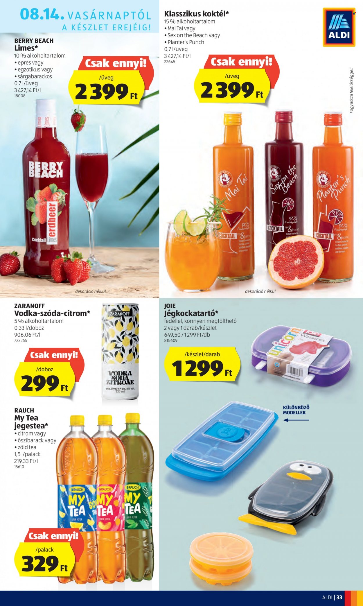 Aldi akciós újságok - 2022.08.11 - 2022.08.17. Oldal 33