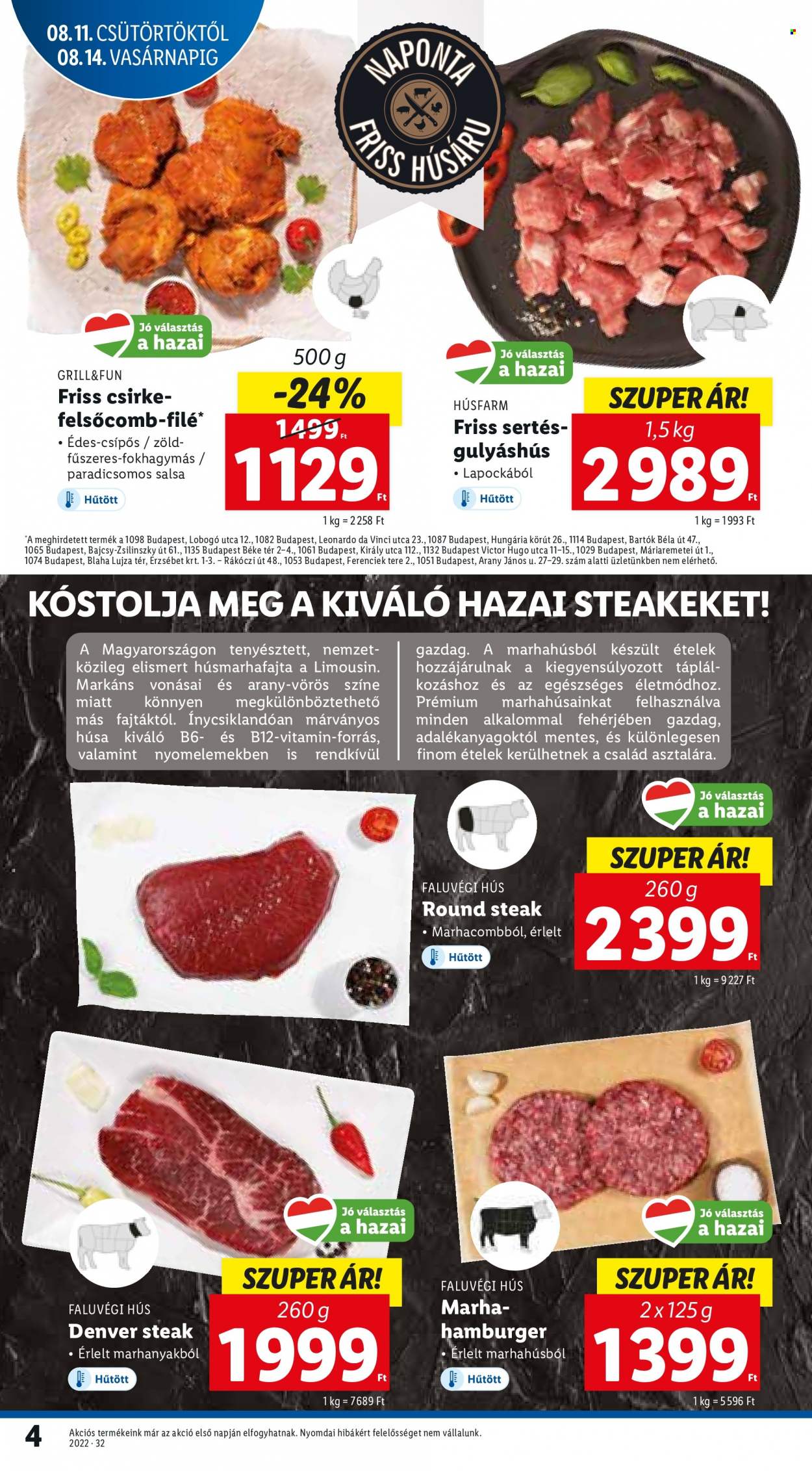 Lidl akciós újságok - 2022.08.11 - 2022.08.17. Oldal 4
