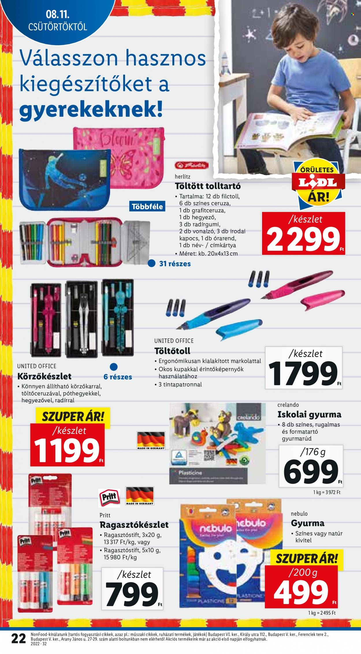 Lidl akciós újságok - 2022.08.11 - 2022.08.17. Oldal 22