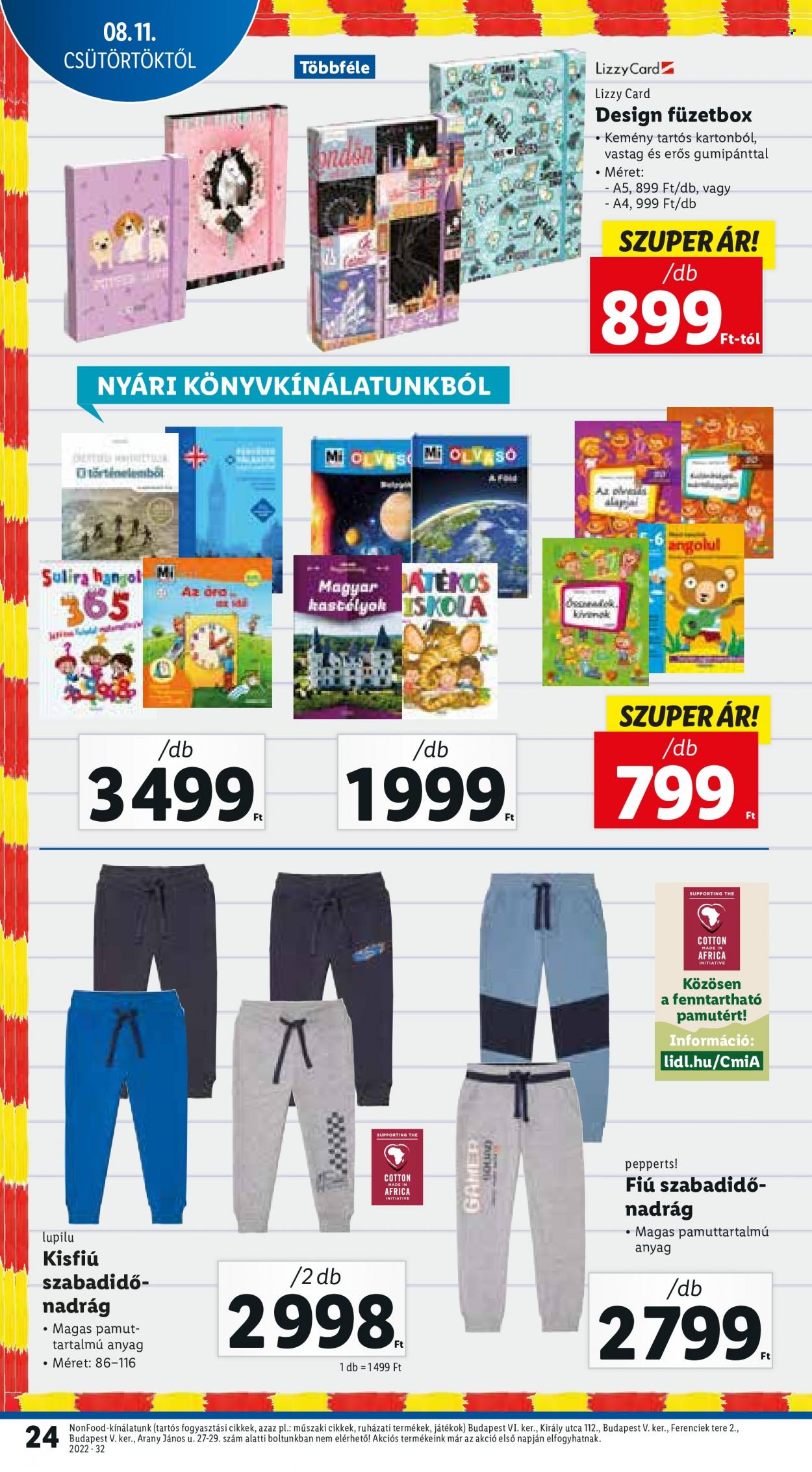 Lidl akciós újságok - 2022.08.11 - 2022.08.17. Oldal 24