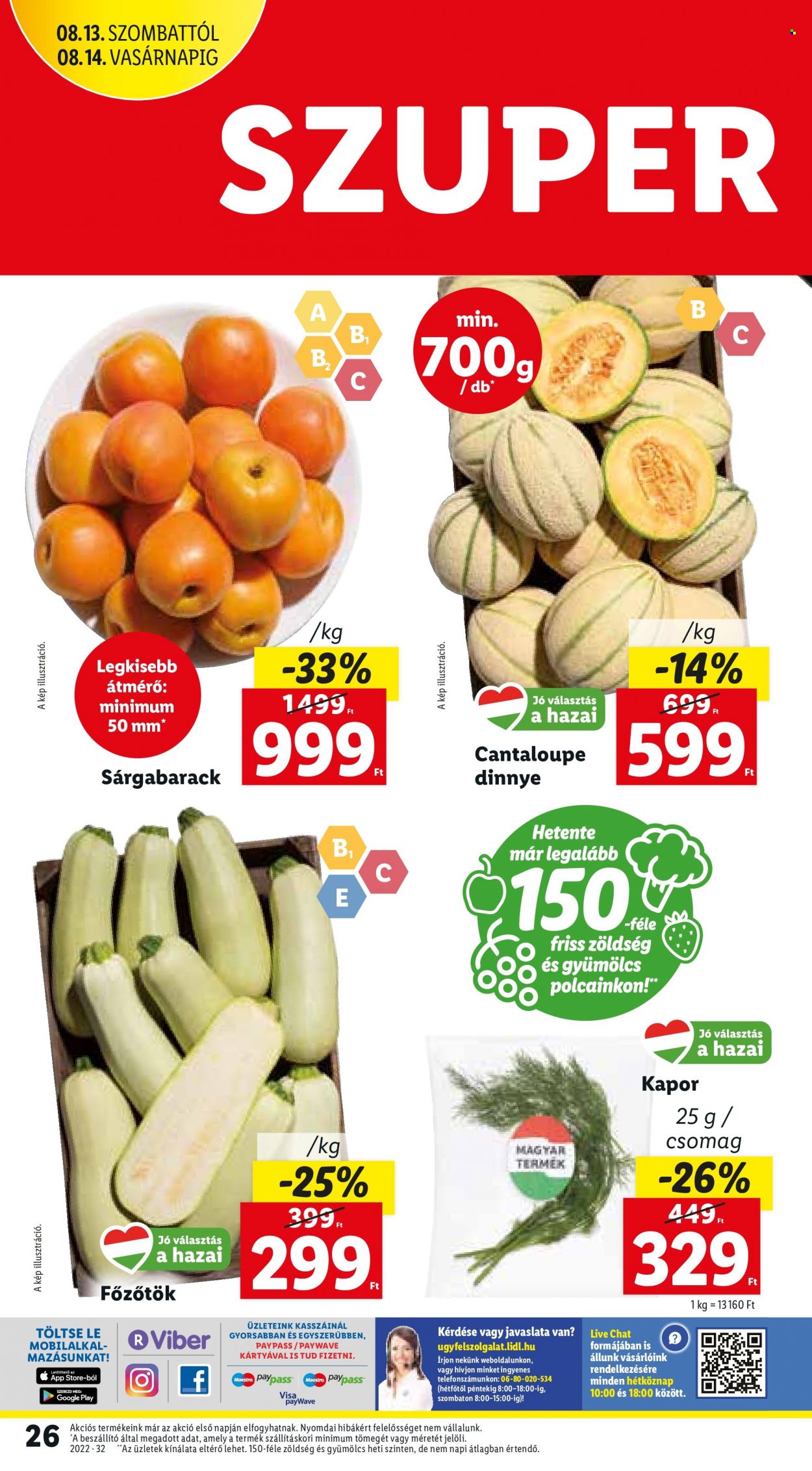 Lidl akciós újságok - 2022.08.11 - 2022.08.17. Oldal 26