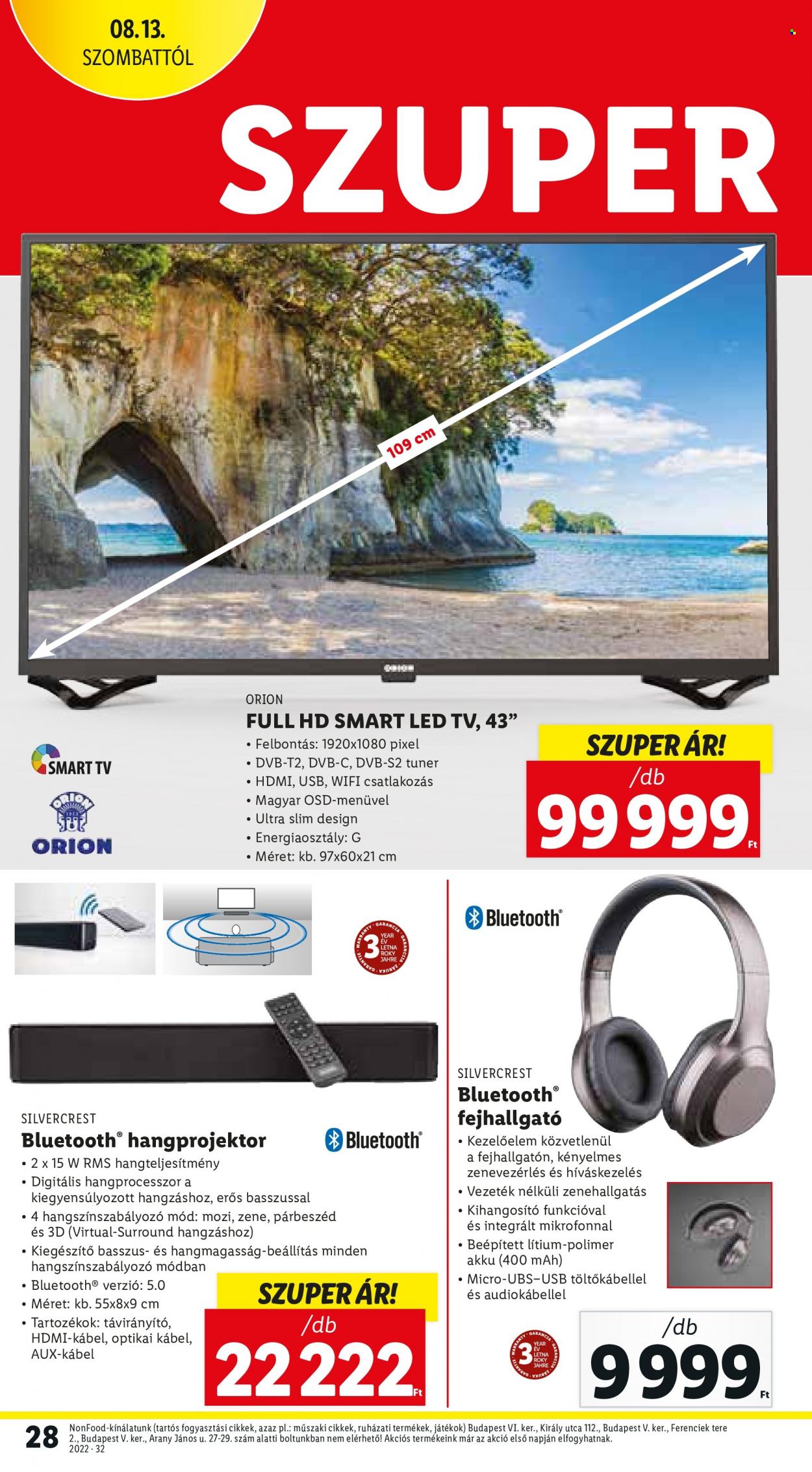 Lidl akciós újságok - 2022.08.11 - 2022.08.17. Oldal 28