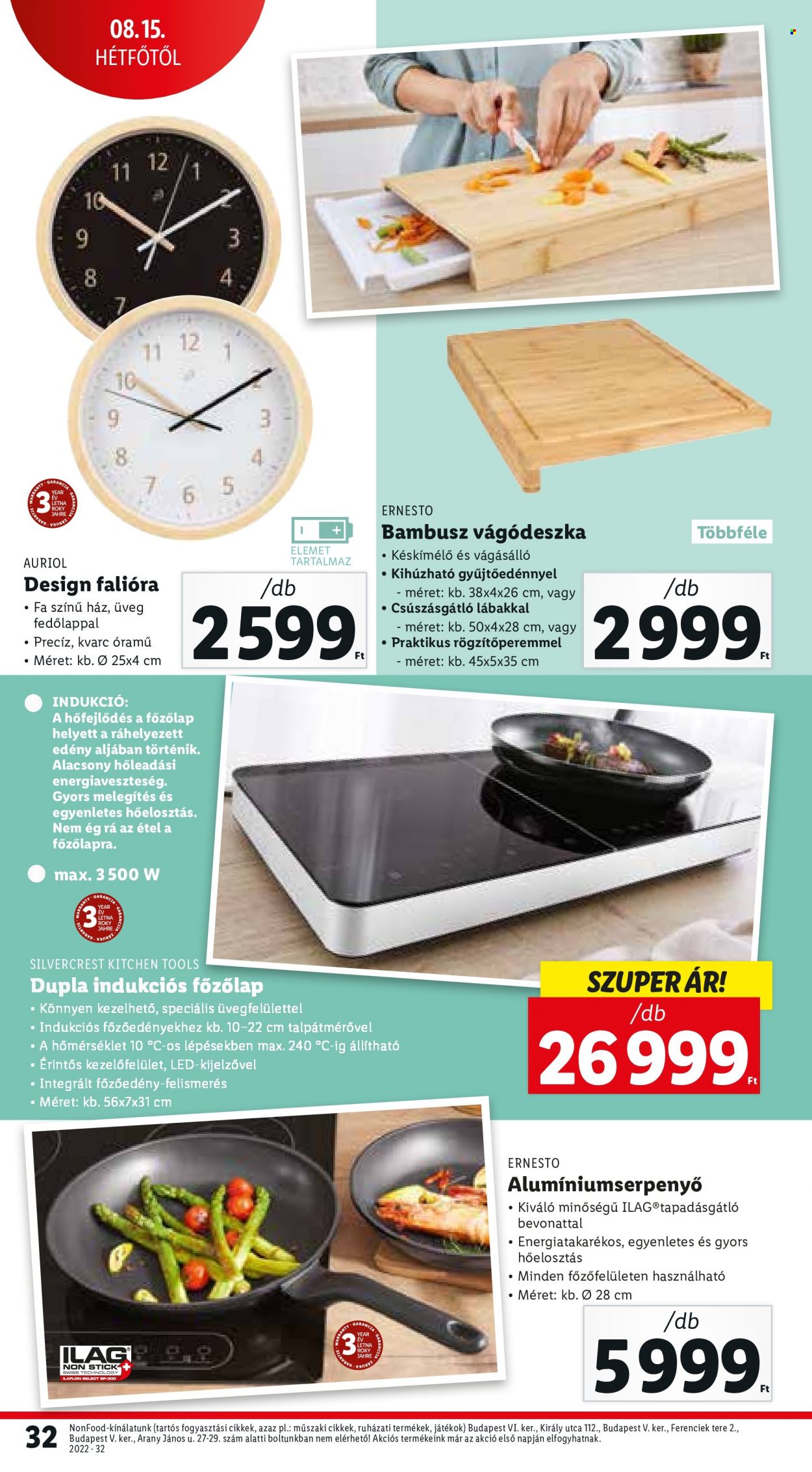 Lidl akciós újságok - 2022.08.11 - 2022.08.17. Oldal 32