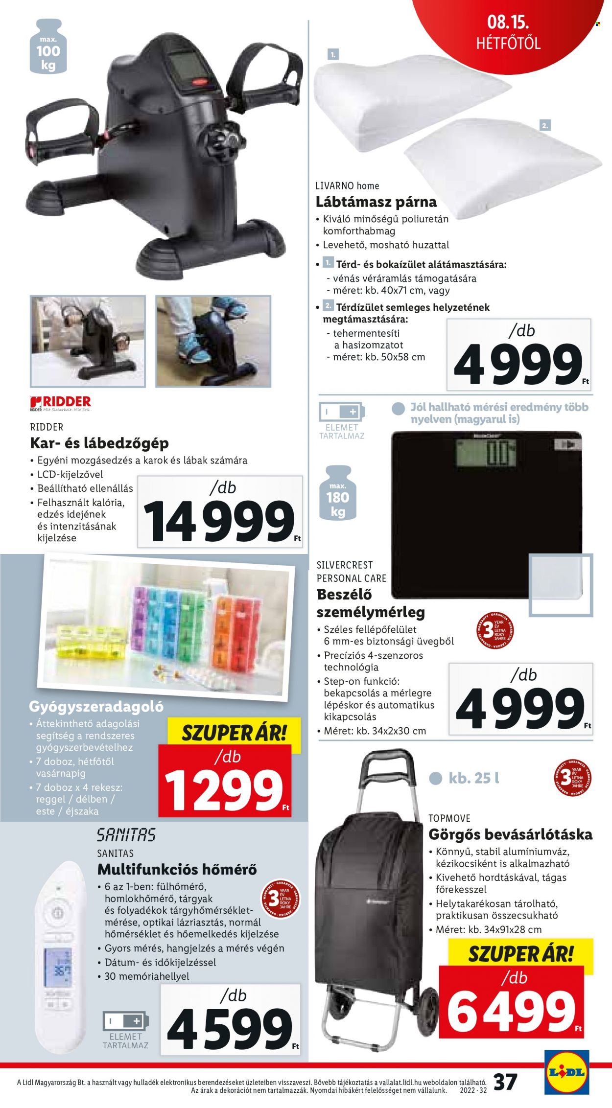 Lidl akciós újságok - 2022.08.11 - 2022.08.17. Oldal 37