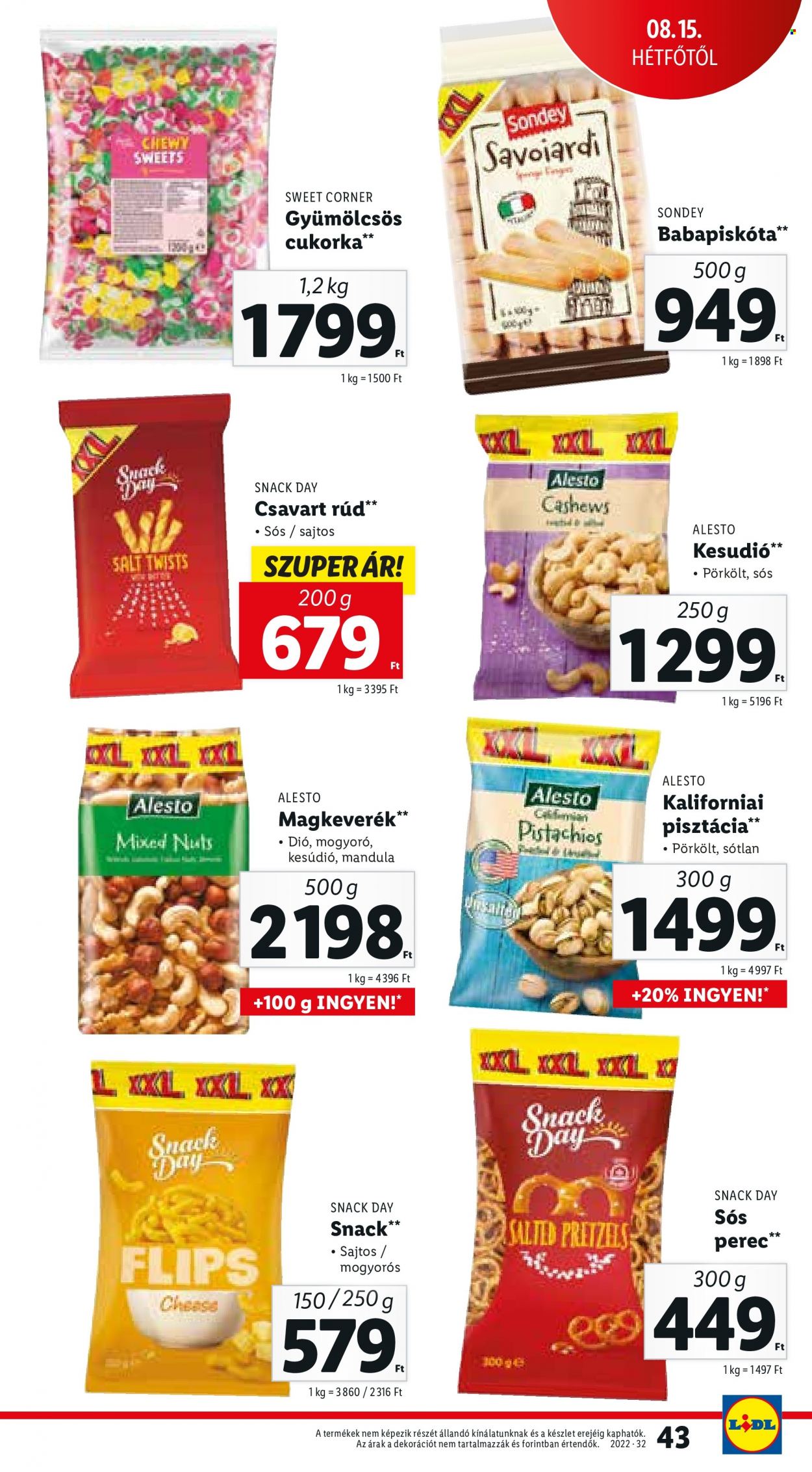 Lidl akciós újságok - 2022.08.11 - 2022.08.17. Oldal 43