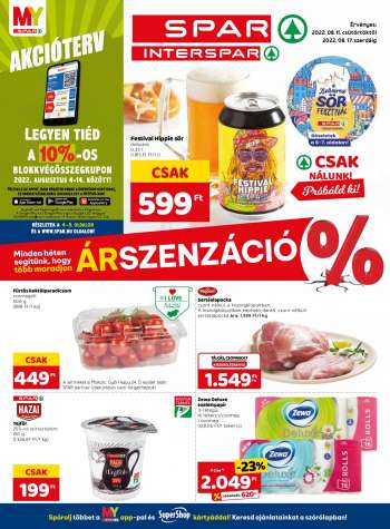 Újság SPAR - 2022.08.11 - 2022.08.17.