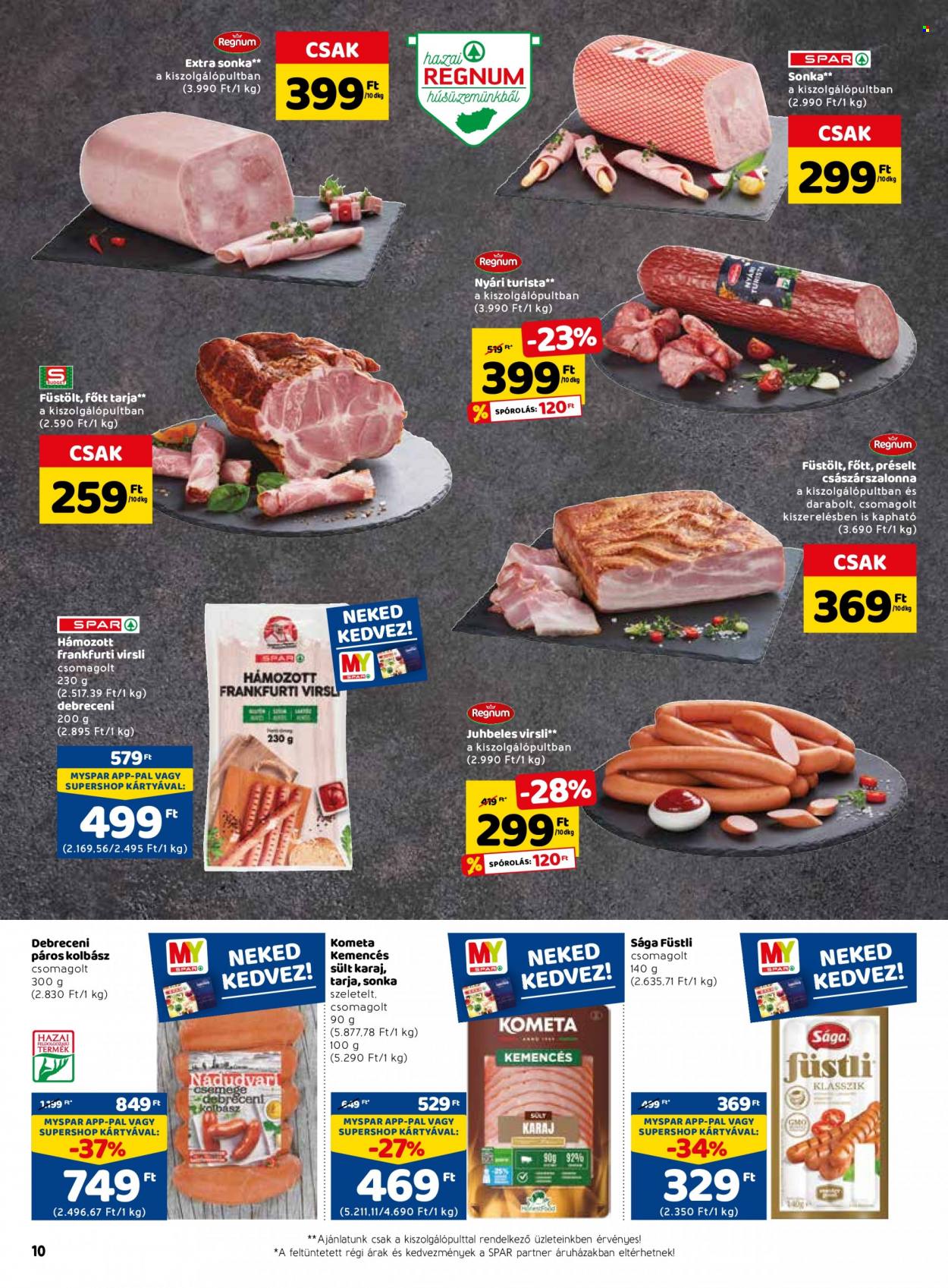 SPAR akciós újságok - 2022.08.11 - 2022.08.17. Oldal 12