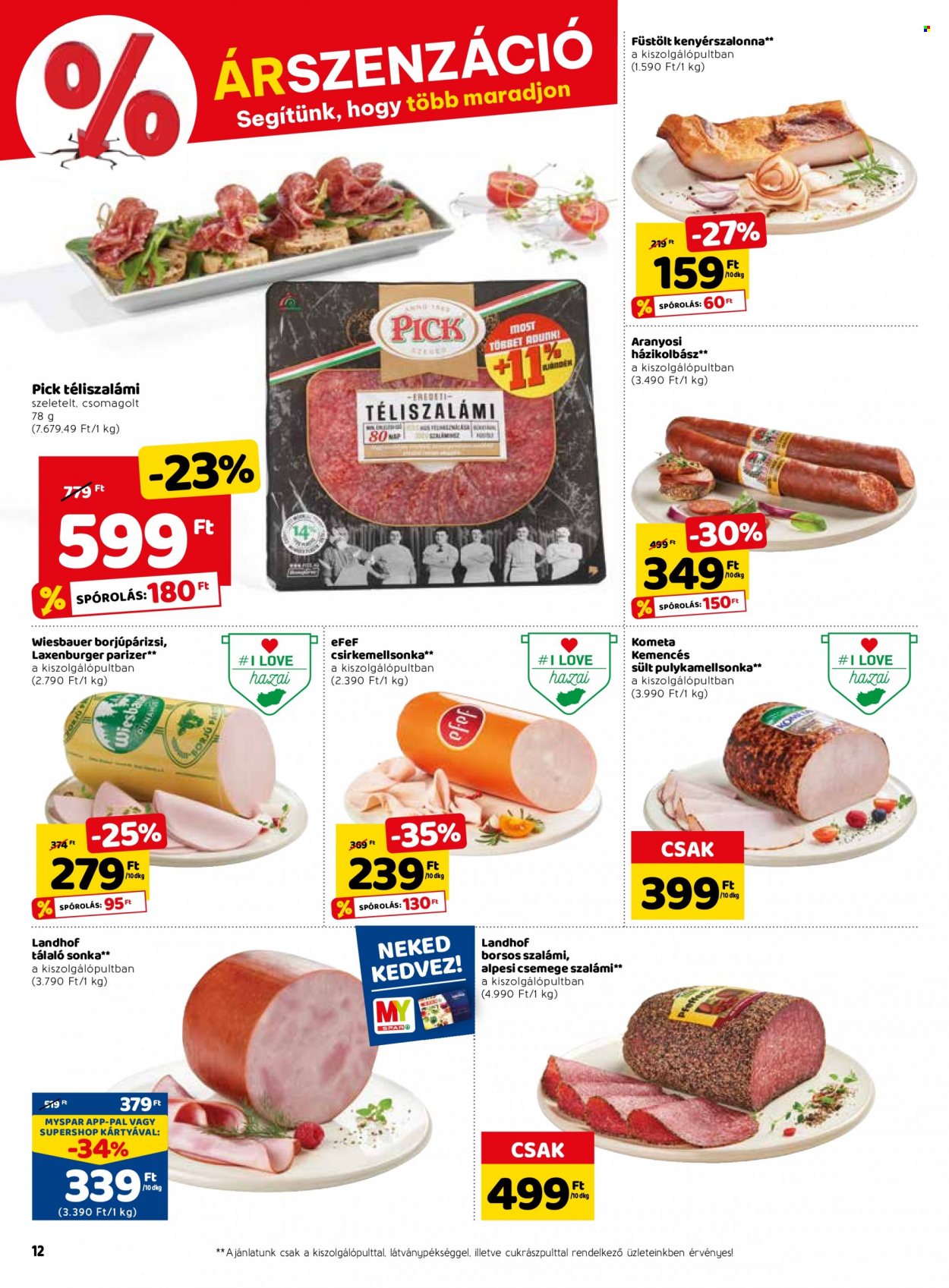 SPAR akciós újságok - 2022.08.11 - 2022.08.17. Oldal 16