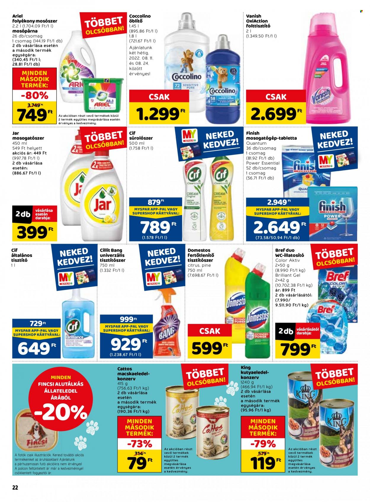 SPAR akciós újságok - 2022.08.11 - 2022.08.17. Oldal 28
