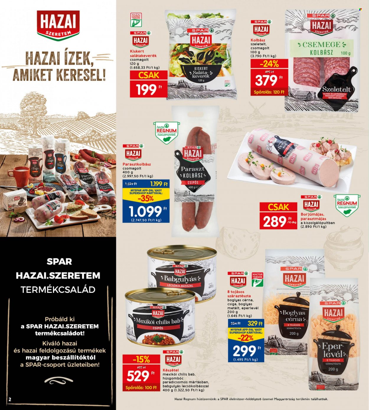 INTERSPAR akciós újságok - 2022.08.11 - 2022.08.17. Oldal 2