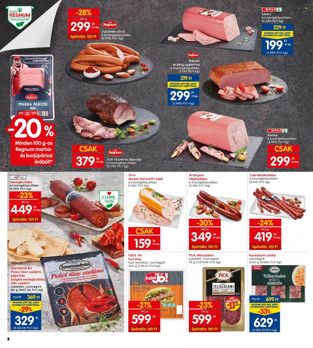 INTERSPAR akciós újságok - 2022.08.11 - 2022.08.17. Oldal 12