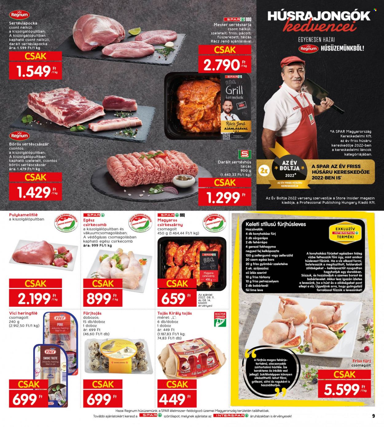 INTERSPAR akciós újságok - 2022.08.11 - 2022.08.17. Oldal 13