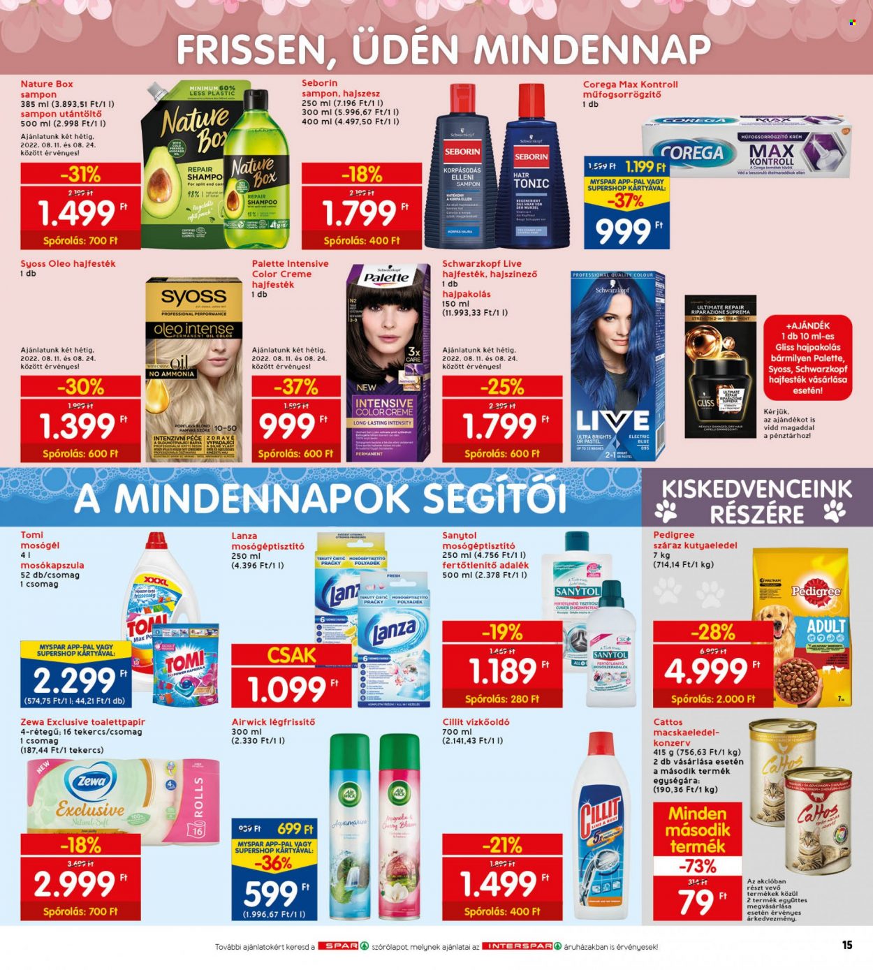 INTERSPAR akciós újságok - 2022.08.11 - 2022.08.17. Oldal 21