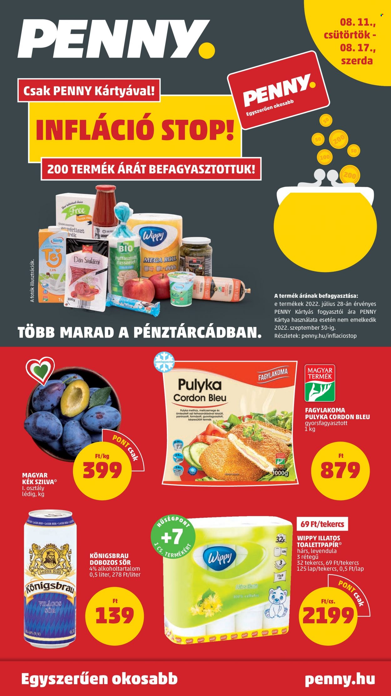 Penny Market akciós újságok - 2022.08.11 - 2022.08.17. Oldal 1