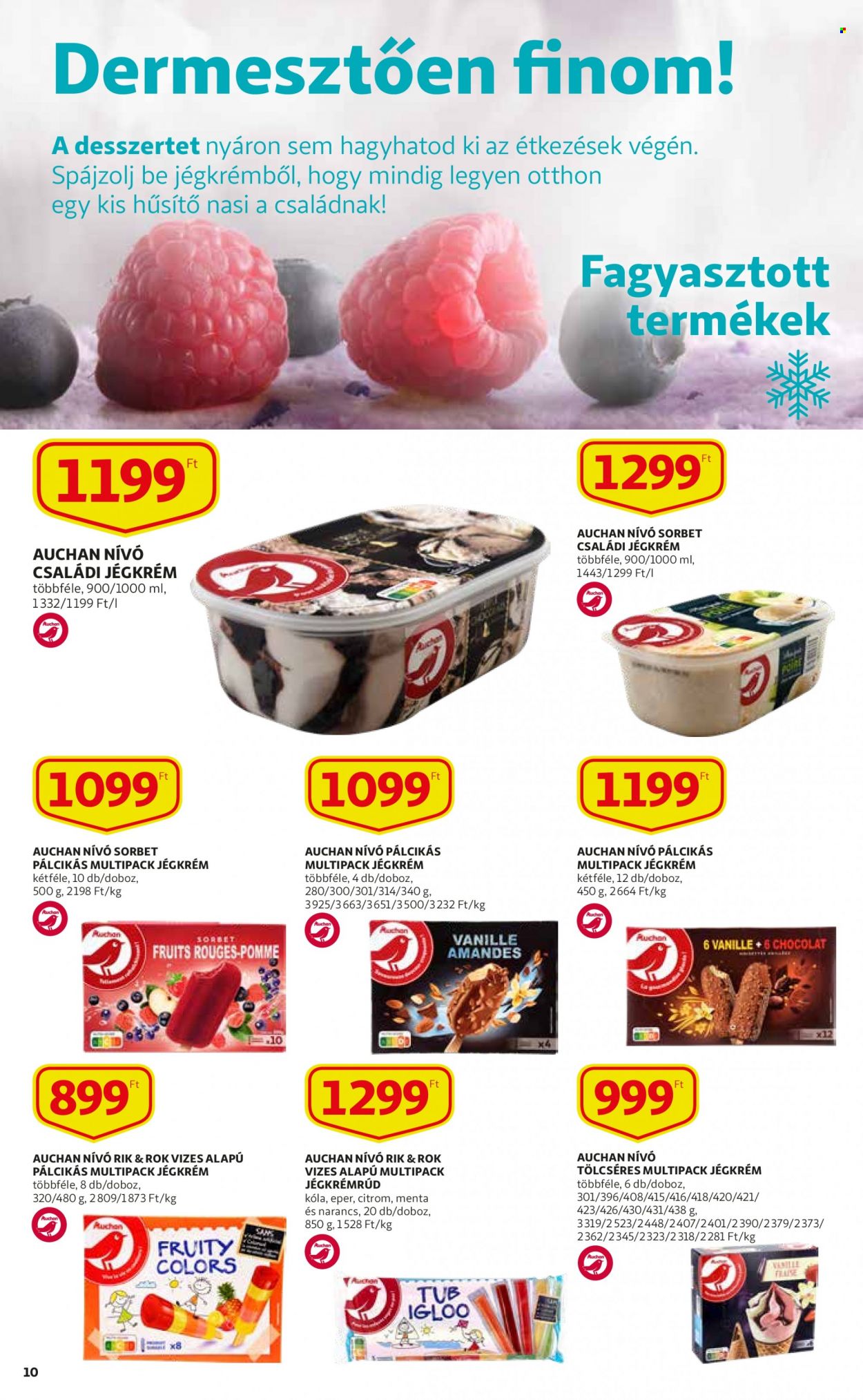 Auchan akciós újságok - 2022.08.11 - 2022.08.17. Oldal 10