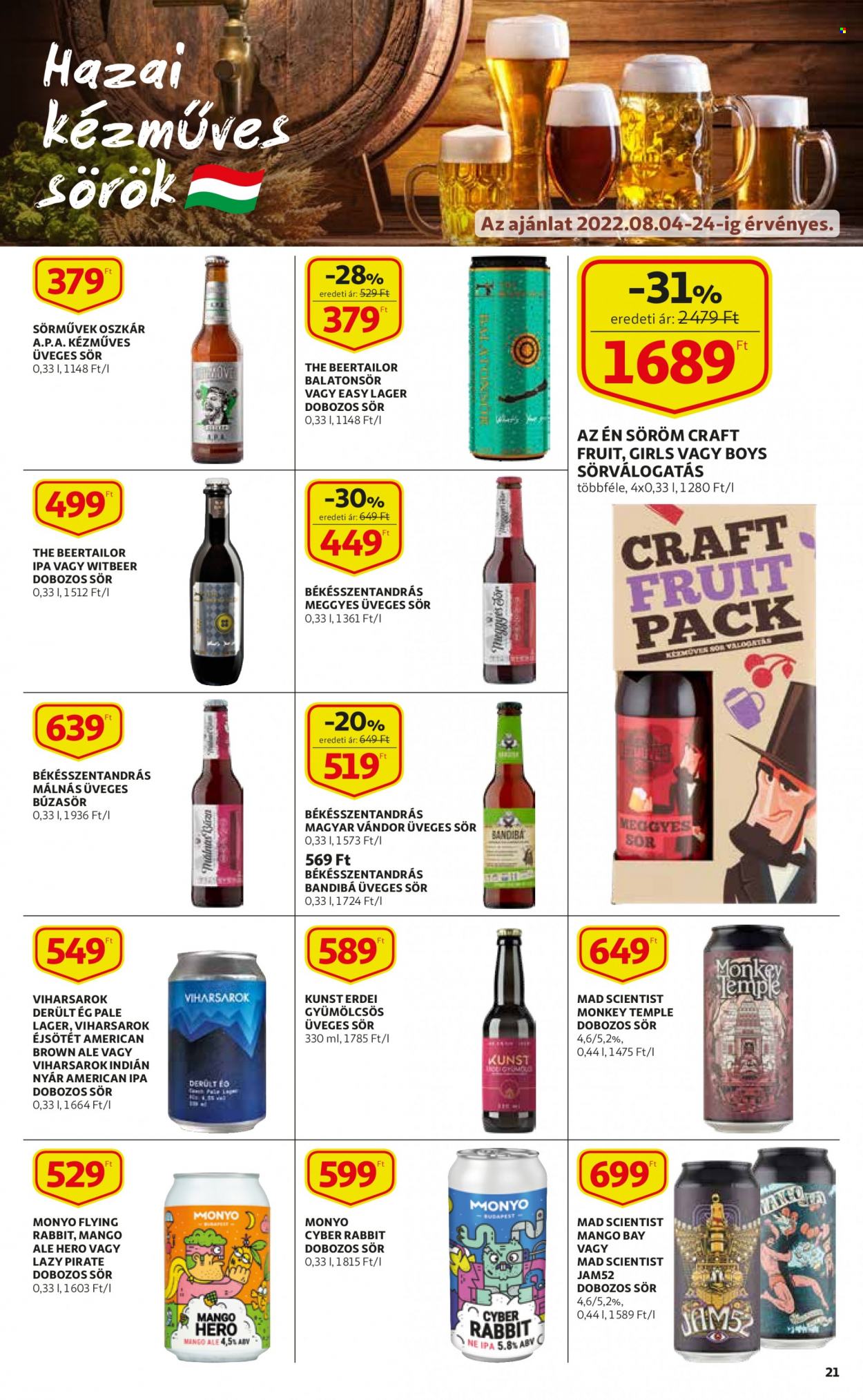 Auchan akciós újságok - 2022.08.11 - 2022.08.17. Oldal 21