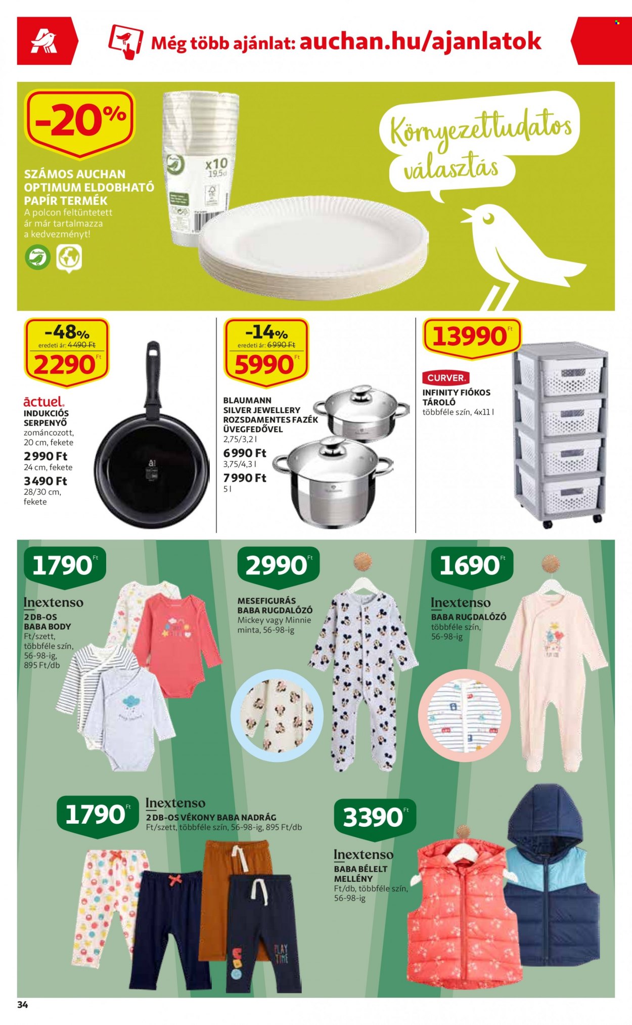 Auchan akciós újságok - 2022.08.11 - 2022.08.17. Oldal 34