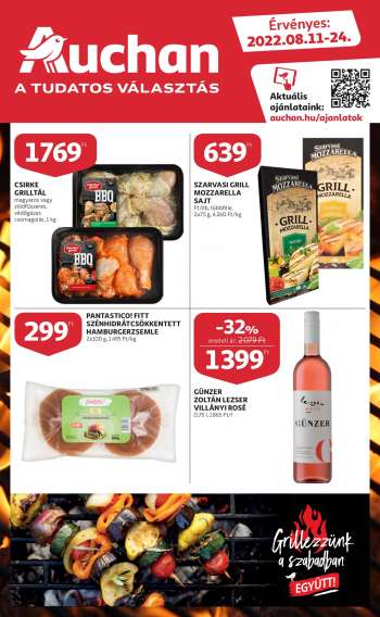 Újság Auchan - 2022.08.11 - 2022.08.24.