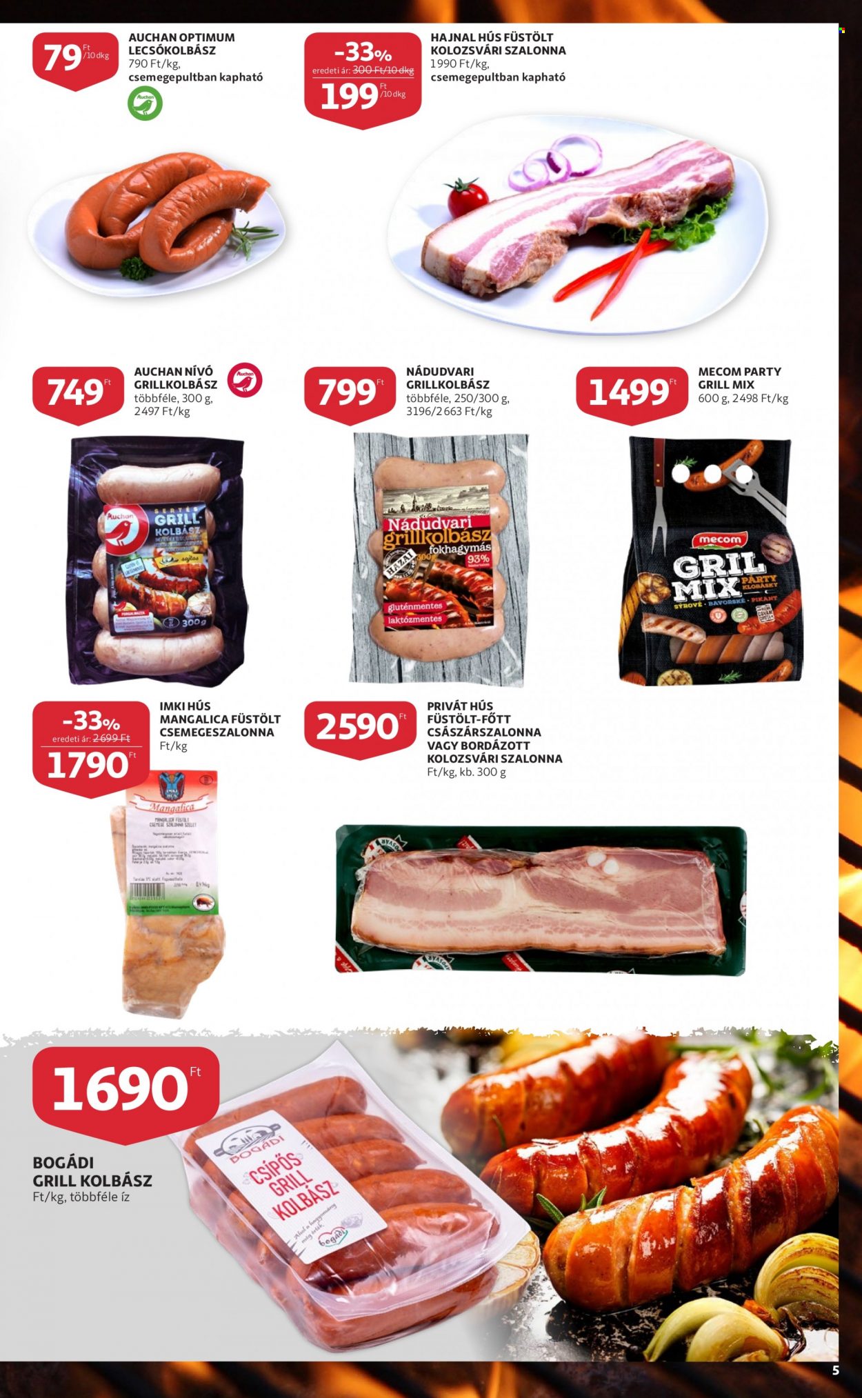 Auchan akciós újságok - 2022.08.11 - 2022.08.24. Oldal 5
