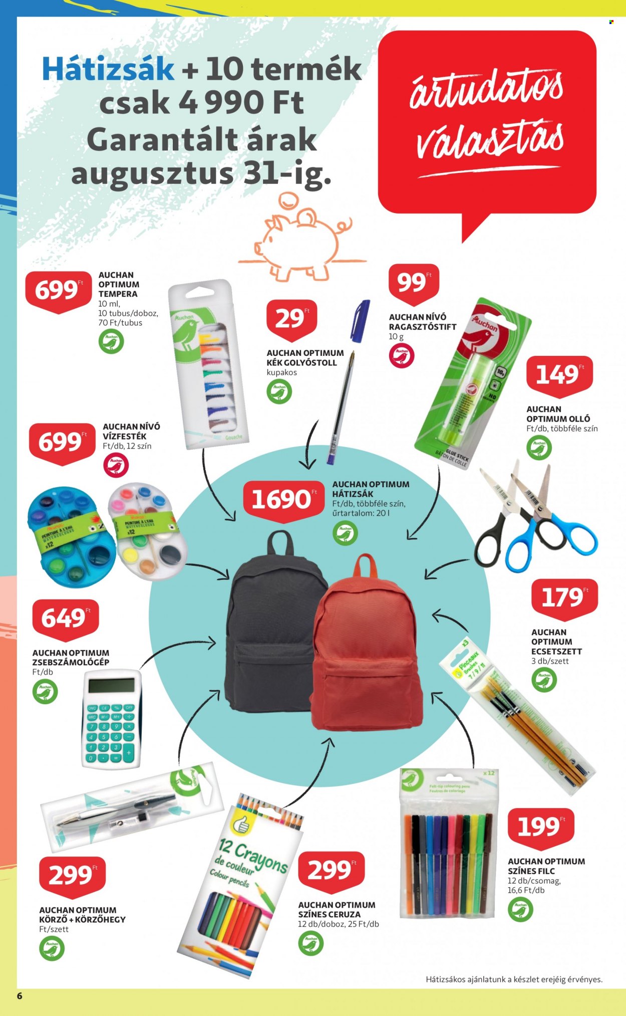 Auchan akciós újságok - 2022.08.11 - 2022.08.24. Oldal 6