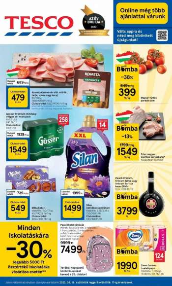 Újság TESCO - 2022.08.11 - 2022.08.17.