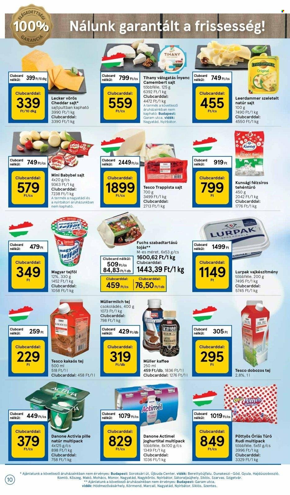 TESCO akciós újságok - 2022.08.11 - 2022.08.17. Oldal 10