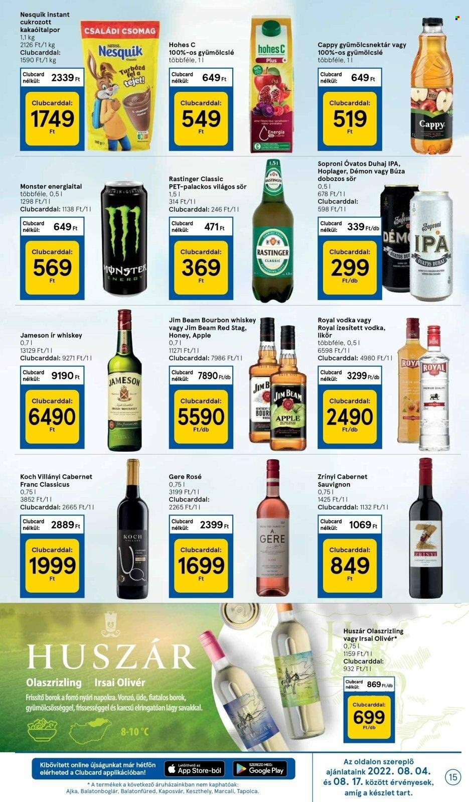 TESCO akciós újságok - 2022.08.11 - 2022.08.17. Oldal 15